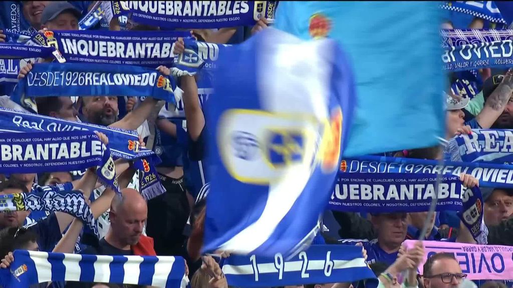 Real Oviedo 1-1 Almería: partido de vuelta del playoff de ascenso