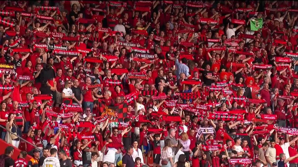 Mirandés 4-1 Racing de Santander: resumen del partido