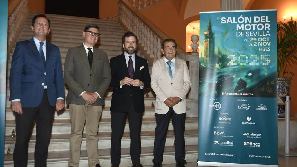 Presentación del Salón del Motor de Sevilla 2025 en el Ayuntamiento