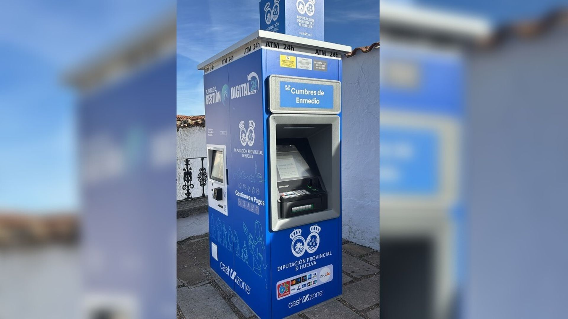 Primer cajero automático de Cumbres de Enmedio, Huelva