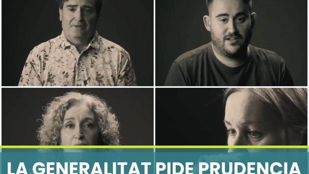 El anuncio de la Generalitat contra el coronavirus que pone los pelos de punta