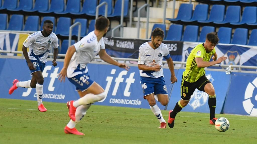 Tenerife 1-1 Zaragoza: Resumen del partido