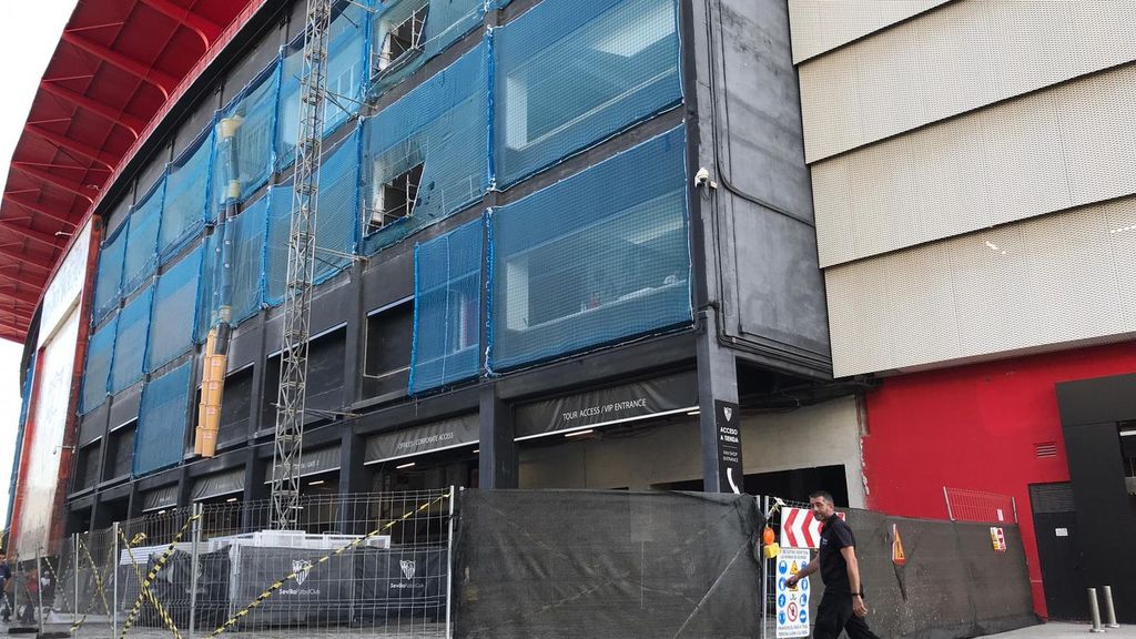 Las Obras Avanzan en el Ramón Sánchez-Pizjuán