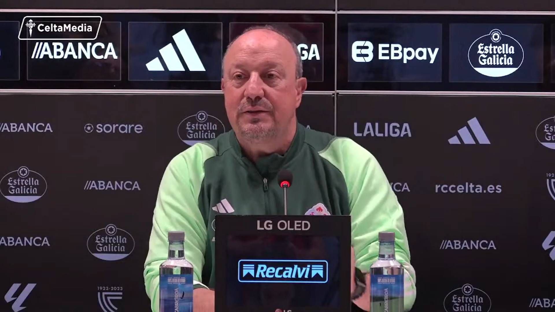 Rafa Benítez, en la previa del Valencia-Celta de Copa del Rey