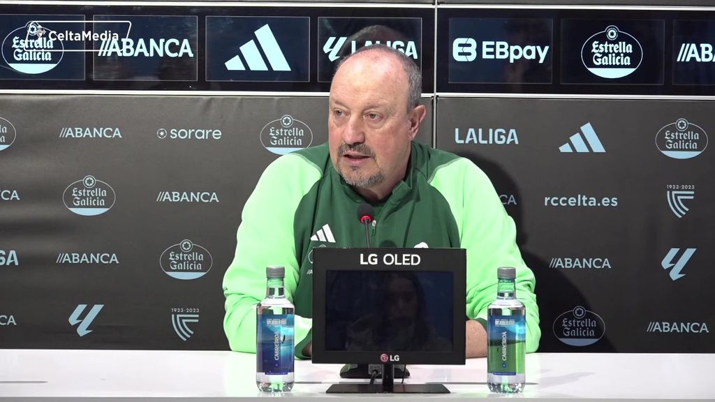 Rafa Benítez, en la previa del Mallorca-Celta