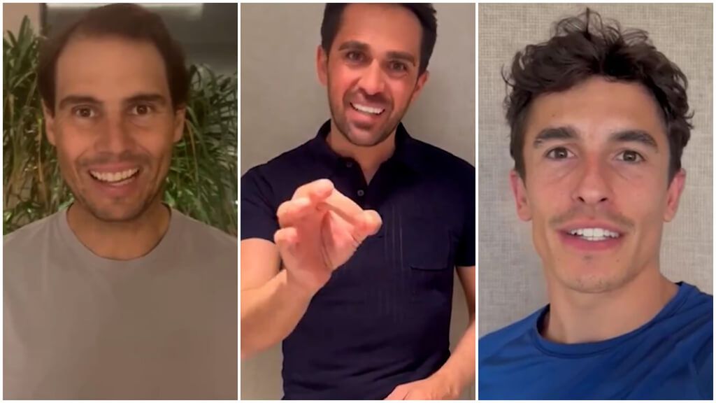 Marc Márquez, Rafa Nadal o Alberto Contador: el mundo del deporte se vuelca con Ilia Topuria