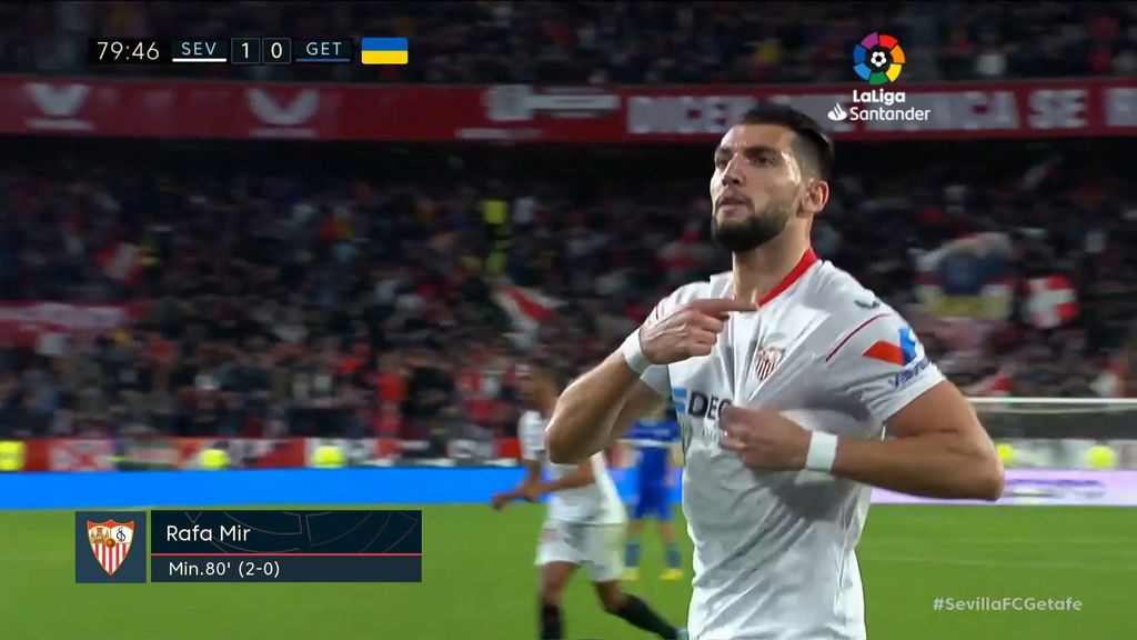 Sevilla 2-1 Getafe: Resumen