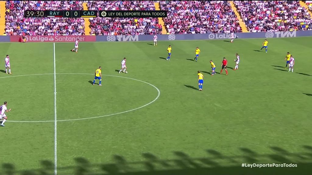 Rayo 5-1 Cádiz: Resumen del partido