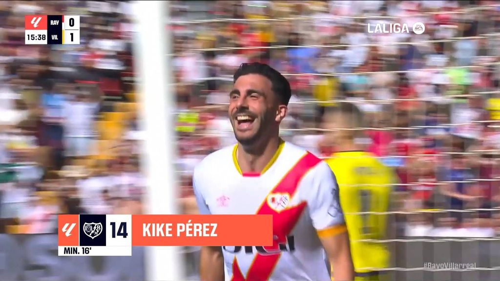 Rayo Vallecano 1-1 Villarreal: Resumen del partido