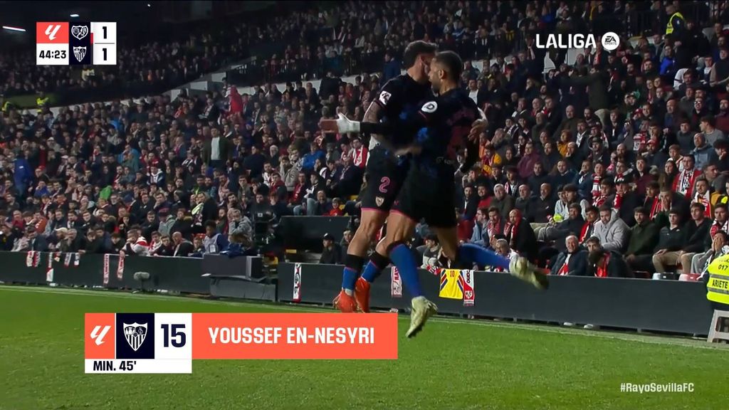 Rayo Vallecano 1-2 Sevilla: Resumen del partido