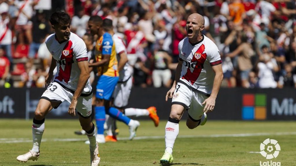 Rayo 2-1 Valencia: Gol de Isi