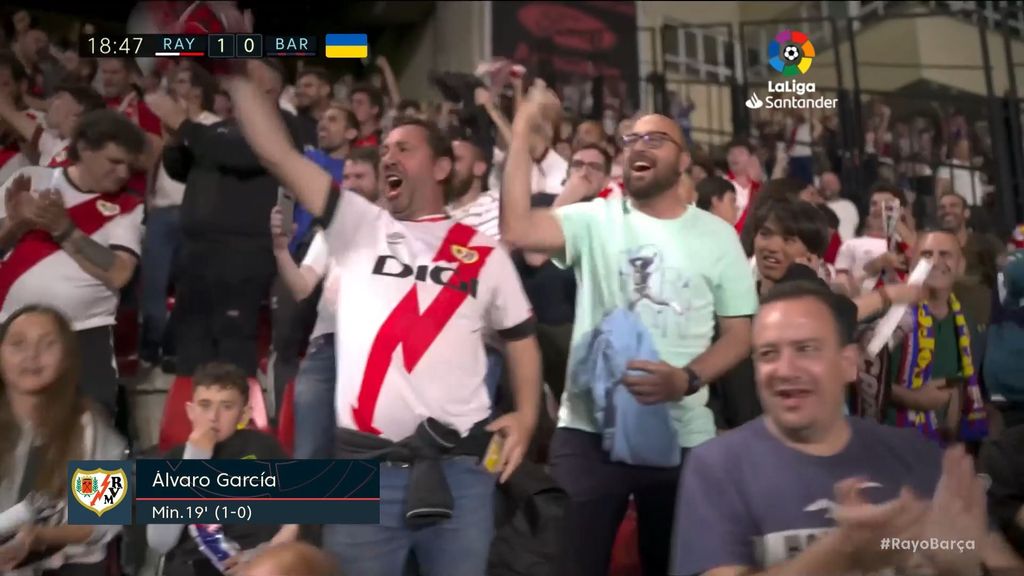 Rayo Vallecano 2-1 Barcelona: Resumen