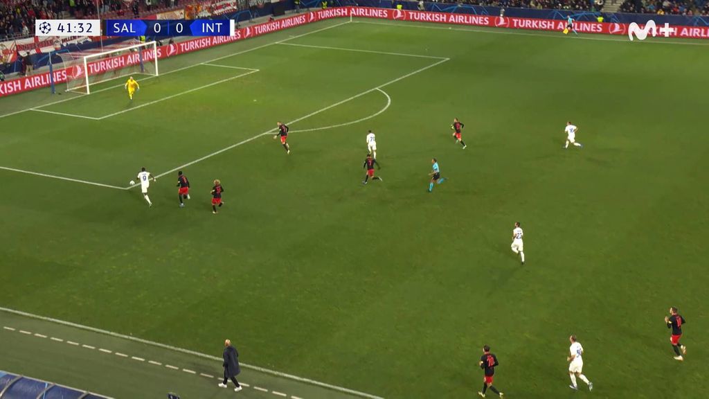RB Salzburg 0-1 Inter: Resumen del partido