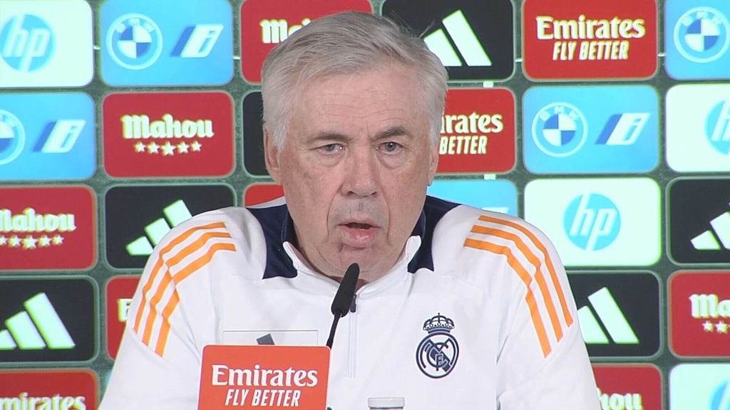 Carlo Ancelotti zanja el debate de la banda izquierda con Rodrygo y Vinicius: "Alguien tiene que sacrificarse"