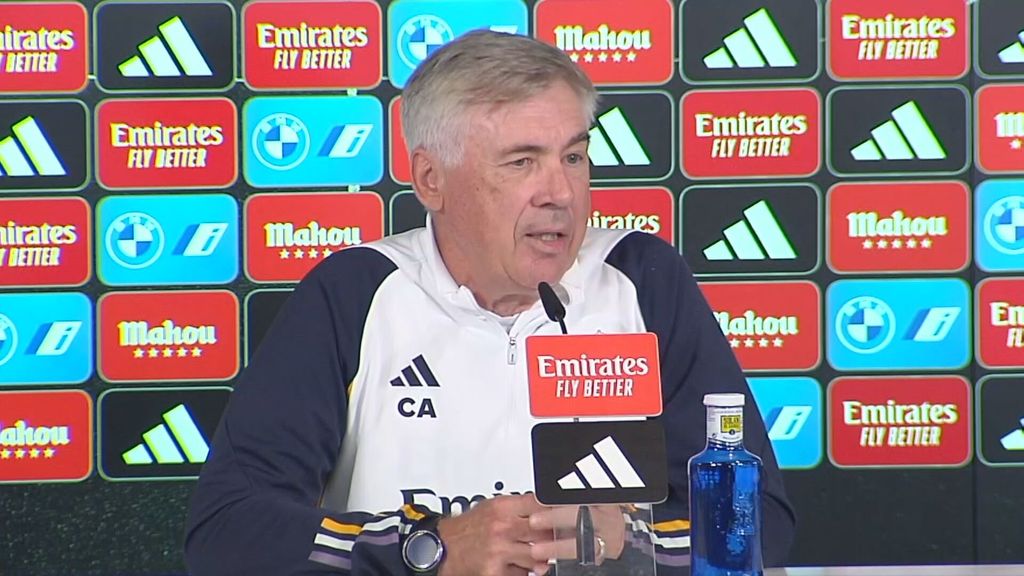 (Mediaset) Ancelotti sobre Vinicius: jugará desde el principio