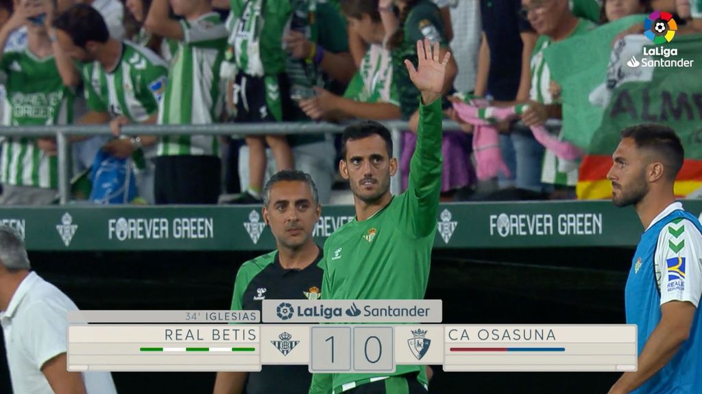 Real Betis 1-0 Osasuna: Resumen del partido