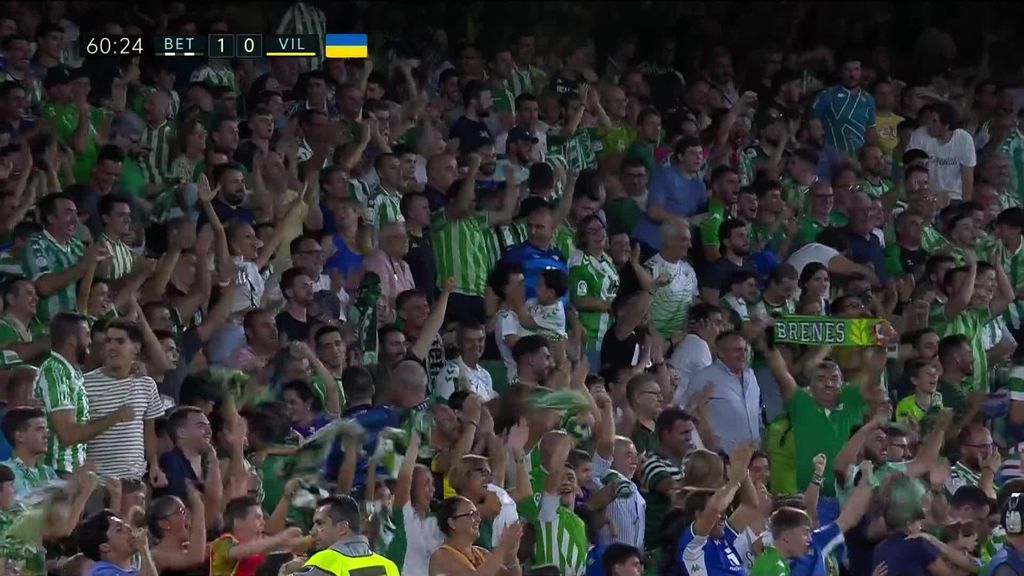 Real Betis 1-0 Villarreal: Gol de Rodri