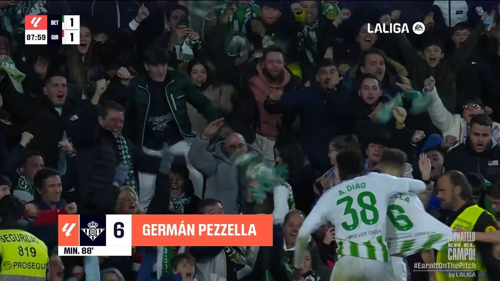 Real Betis 1-1 Girona: Resumen del partido