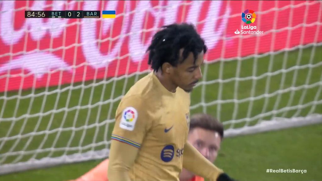 Real Betis 1-2 Barcelona: Gol de Koundé en propia puerta