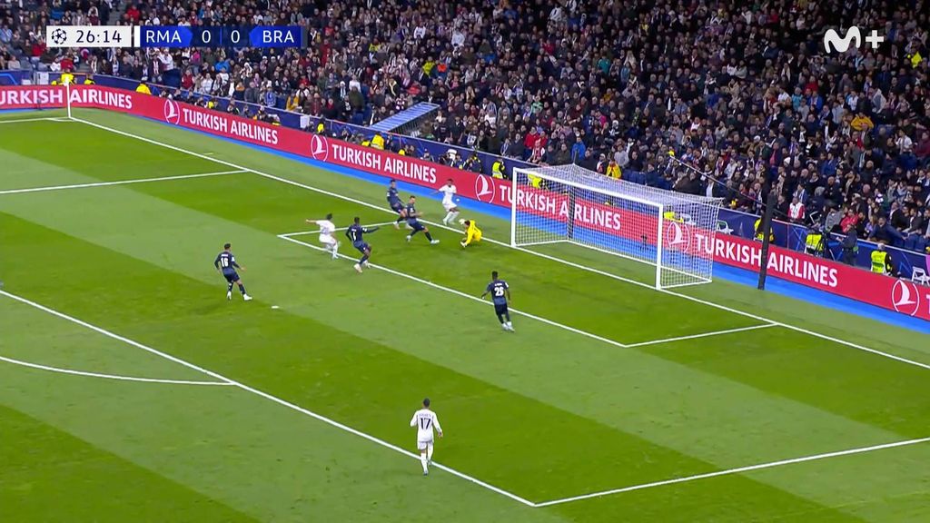 Real Madrid 1-0 Braga: Gol de Brahim