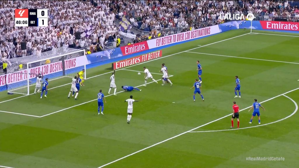 Real Madrid 1-1 Getafe: Gol de Joselu