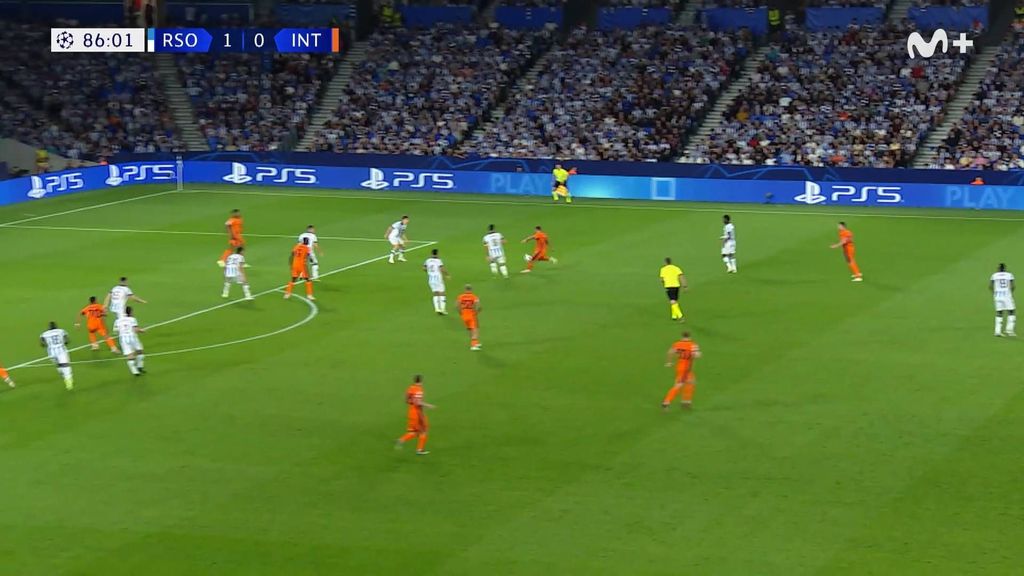 Real Sociedad 1-1 Inter: Gol de Lautaro