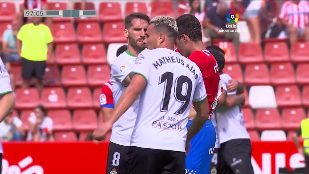 Real Sporting 0-2 Racing: Resumen del partido