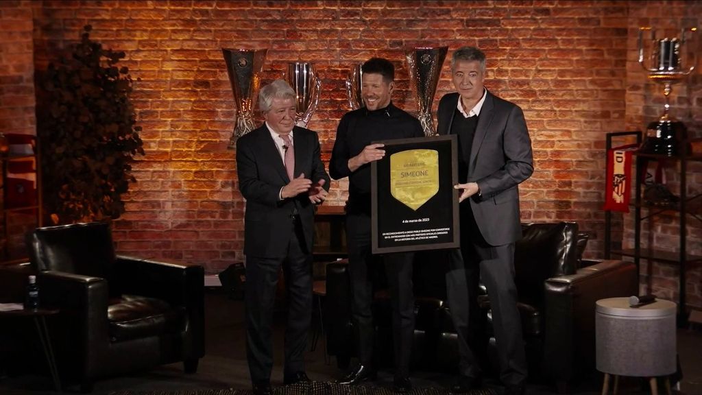 Recursos del homenaje del Atlético a Simeone