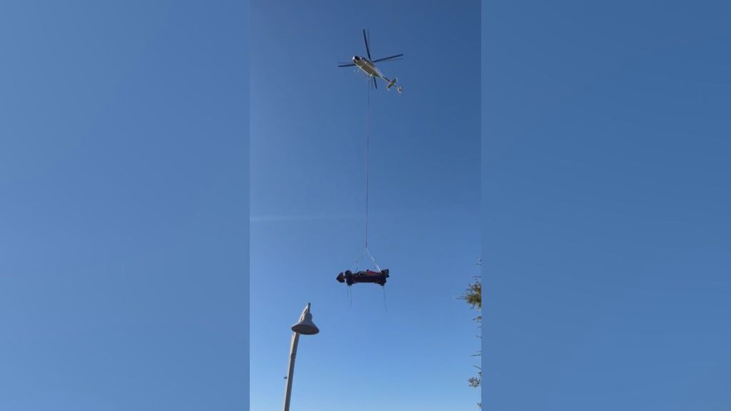 Red Bull lleva su monoplaza a Austin volando