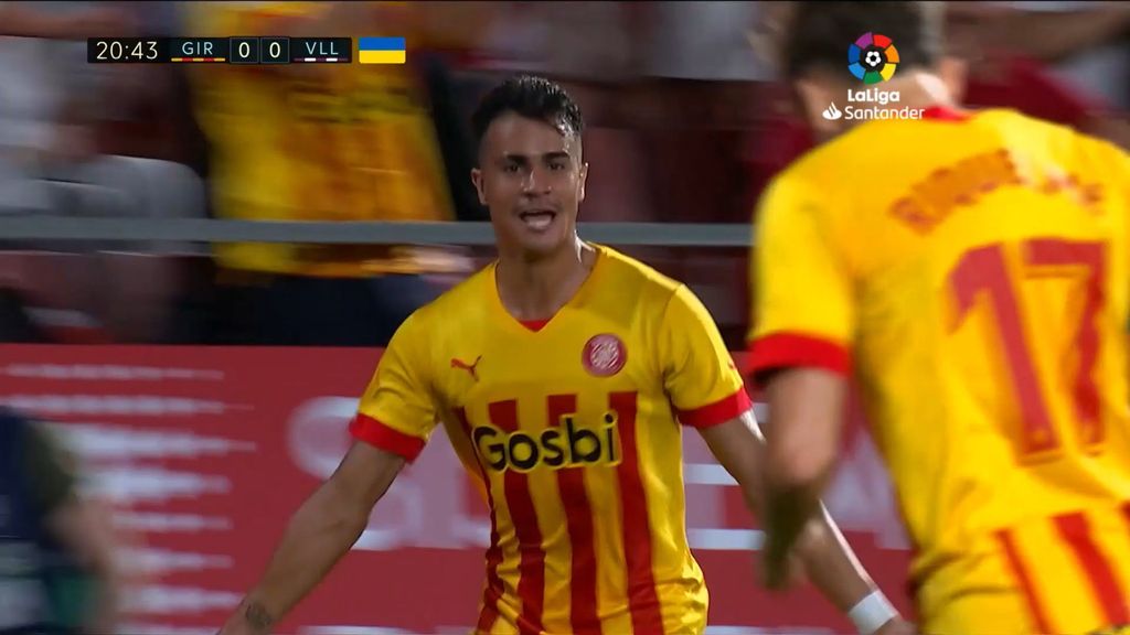 Girona 1-0 Real Valladolid: Gol de Reinier