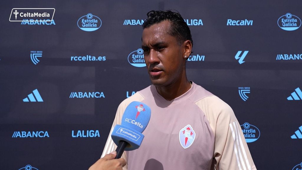 Renato Tapia analiza la pretemporada del Celta en Portugal