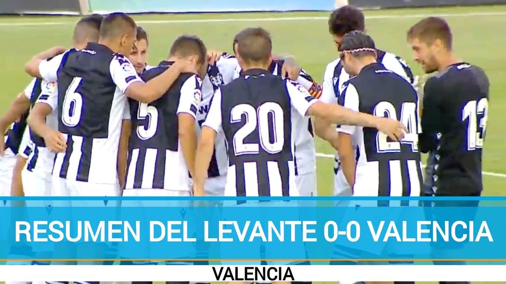Levante 0-0 Valencia: Resumen del partido