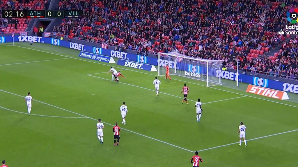 Athletic Club - Real Valladolid: Vídeo, goles y resumen (Jornada 9)