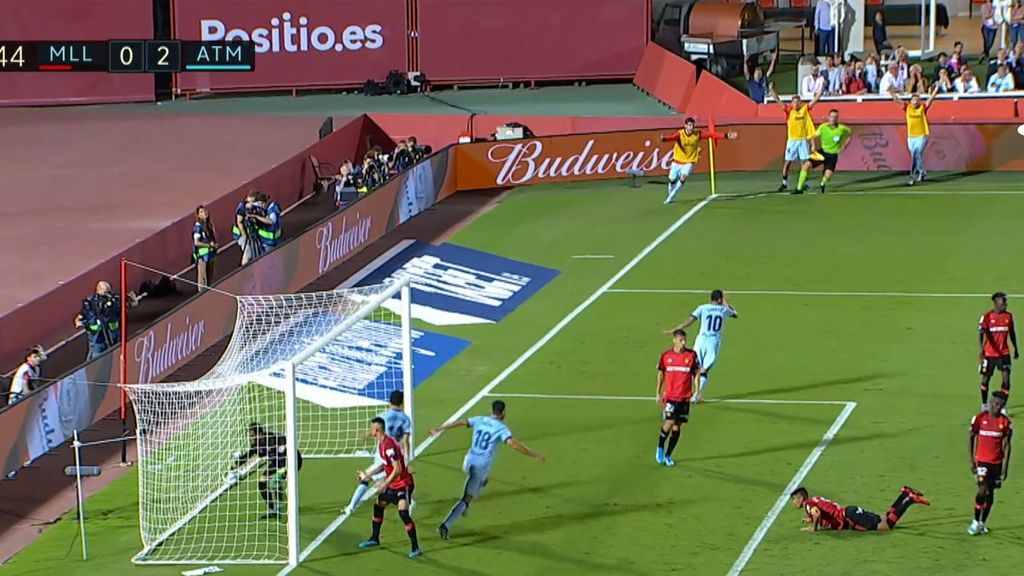 Mallorca - Atlético de Madrid: Vídeo, goles y resumen (Jornada 6)