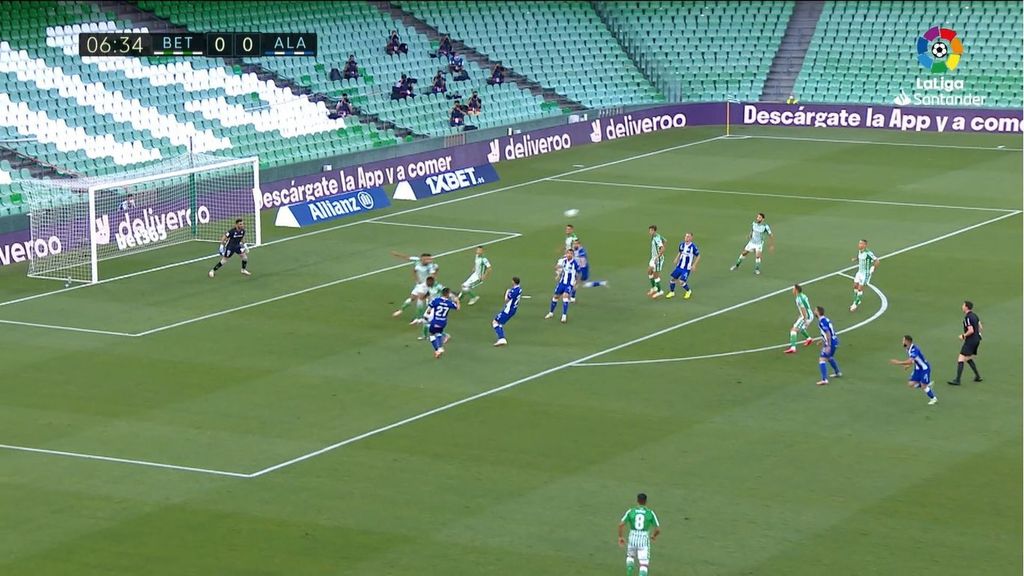 Betis 1-2 Alavés: Resumen del partido