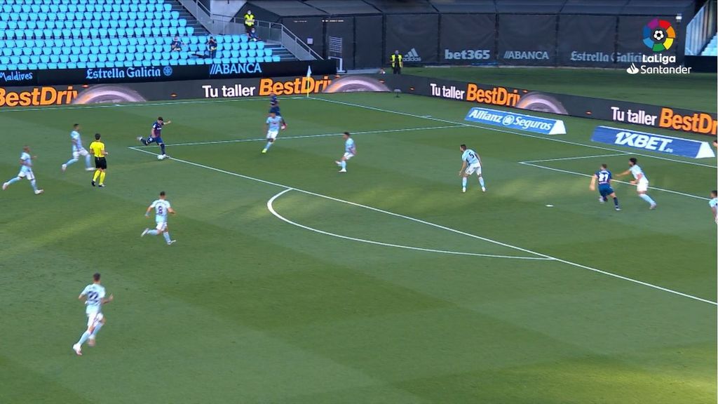 Celta 2-3 Levante: Resumen del partido
