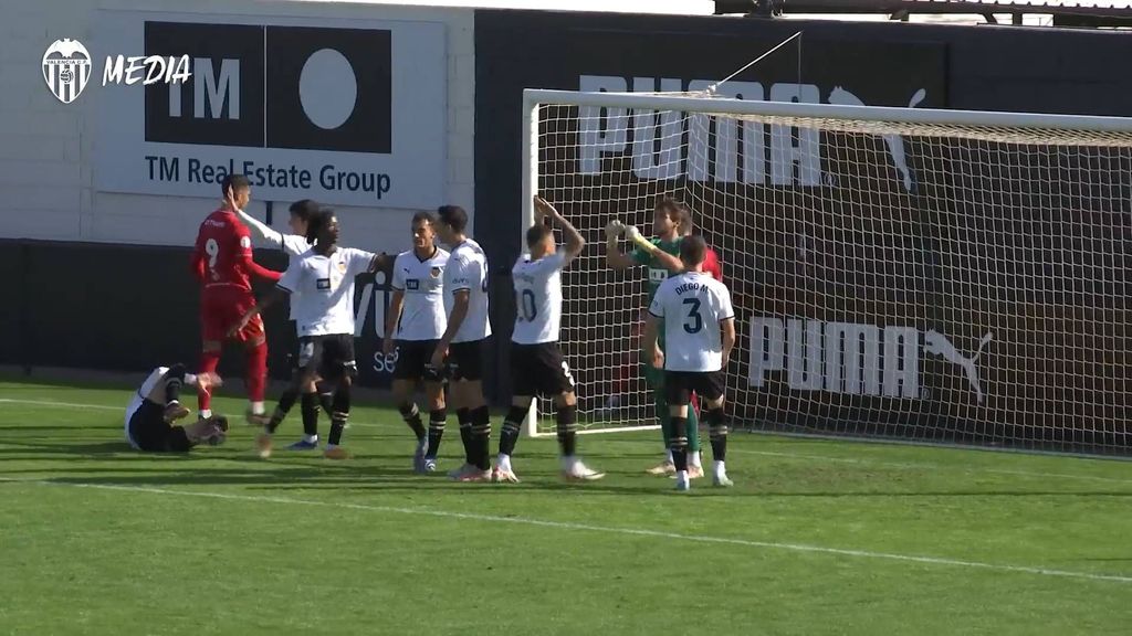 Resumen del VCF Mestalla y lesión de Hugo González