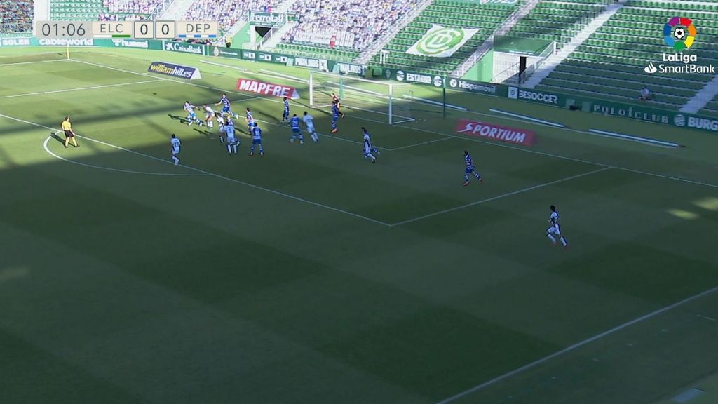 Elche 0-1 Deportivo: Resumen del partido