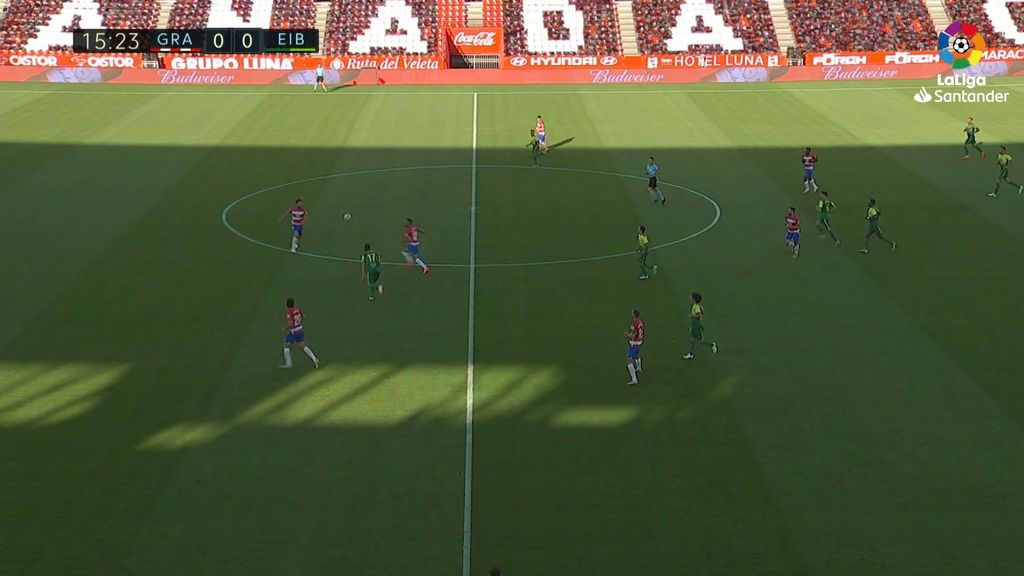 Granada 1-2 Eibar: Resumen del partido