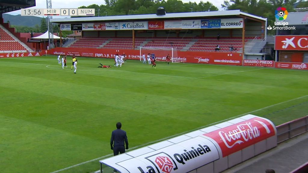Mirandés 2-1 Numancia: Resumen del partido