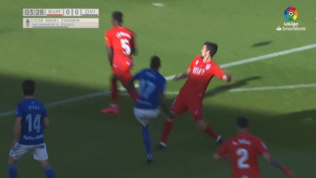 Numancia 1-0 Oviedo: Resumen del partido