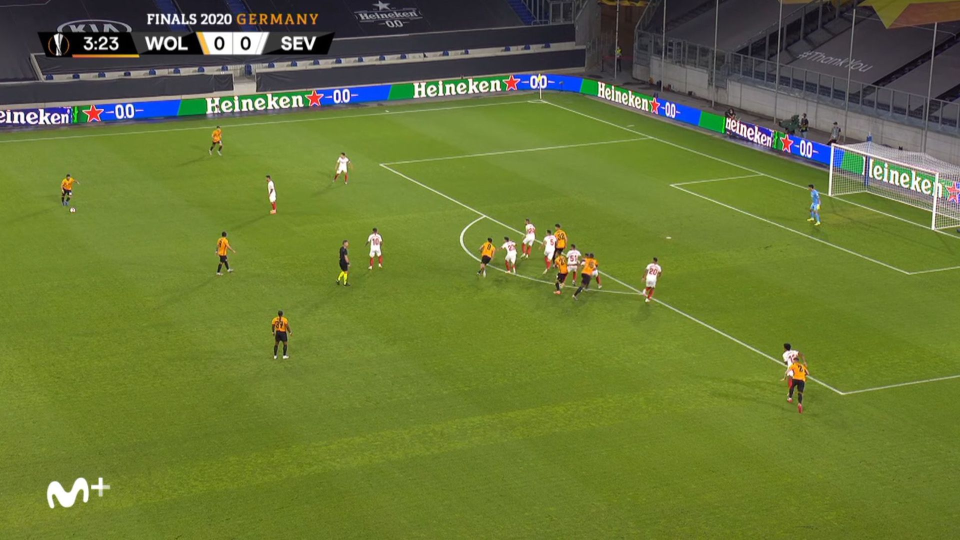 Wolves 0-1 Sevilla: Resumen del partido