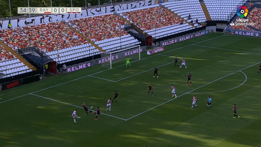 Rayo 1-1 Sporting: Resumen del partido