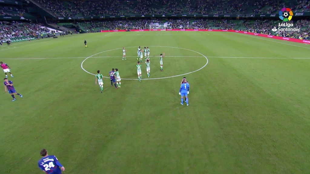 Betis-Levante: Resumen (jornada 6)