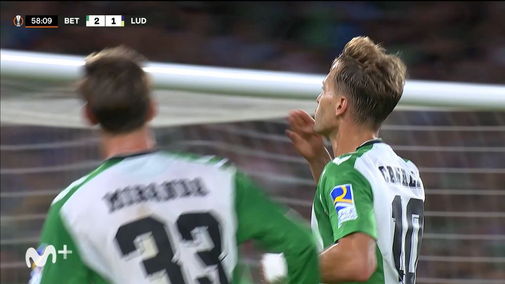 Real Betis 3-2 Ludogorets: Resumen del partido