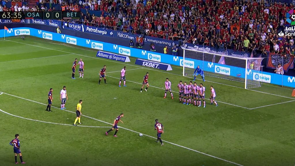 Osasuna - Betis: Resumen (Jornada 5)