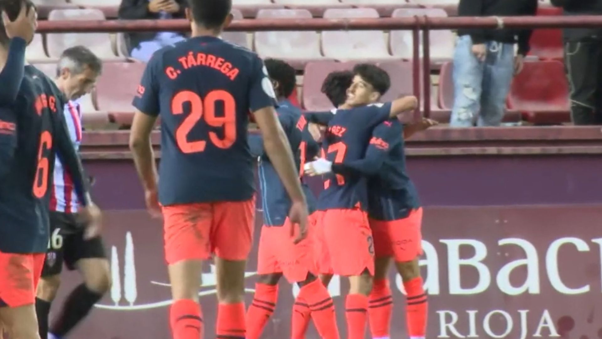 (Mediaset) Resumen UD Logroñés - Valencia CF de Copa del Rey