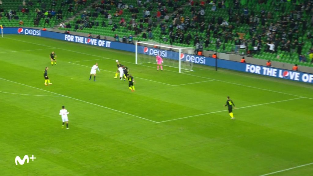 Krasnodar 1-2 Sevilla: Resumen del partido