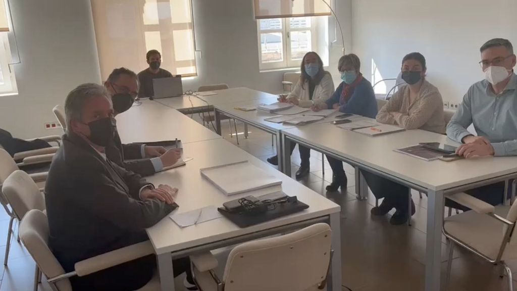 Reunión del Valencia con el ayuntamiento para pedir licencias para el Nou Mestalla