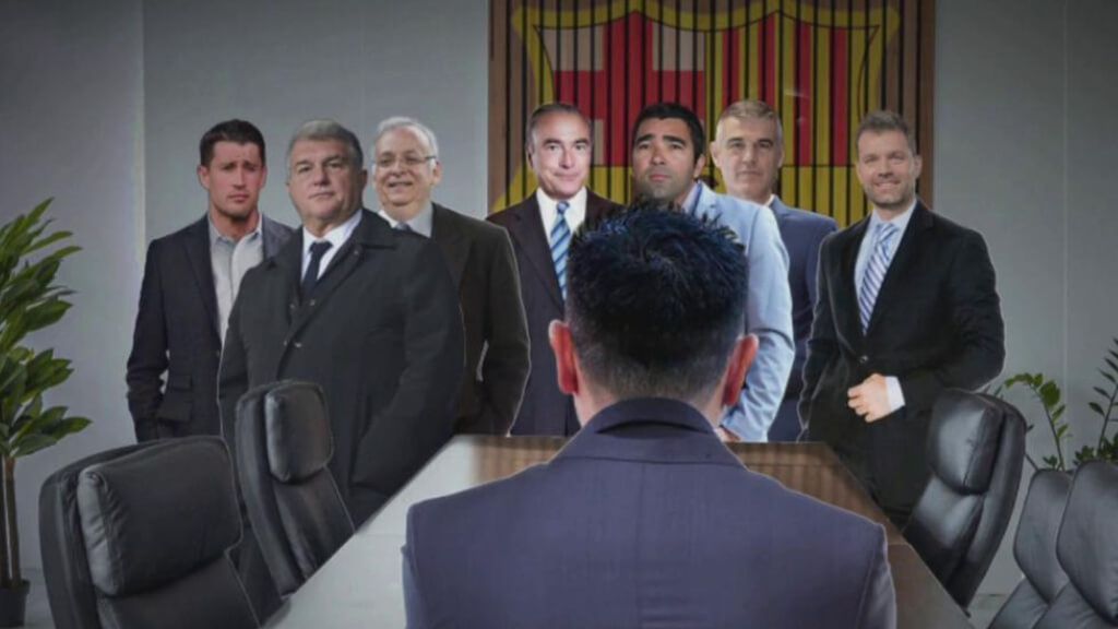La tensa reunión de Xavi con los directivos